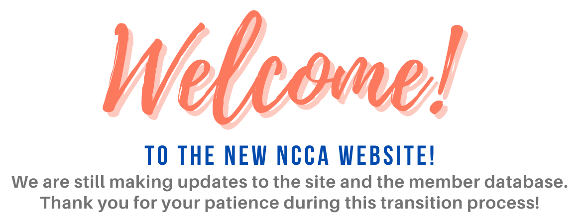 Welcome to the New NCCA Website!